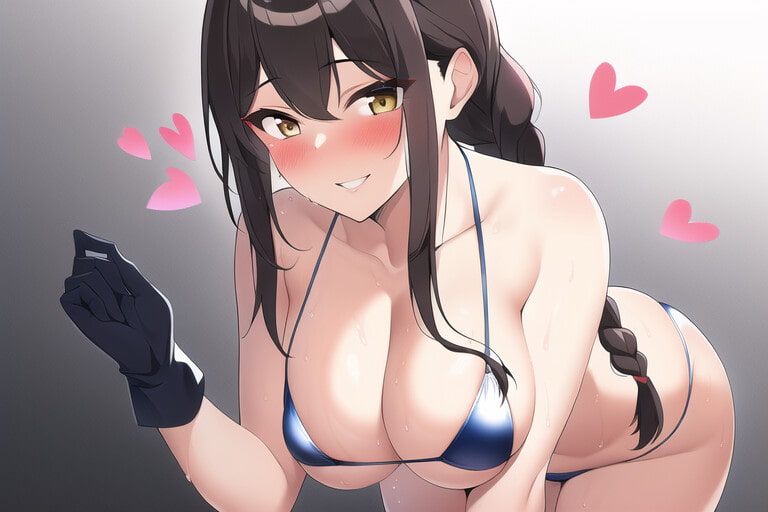 俺の彼女は押しに弱い!! ～マイクロビキニ編～