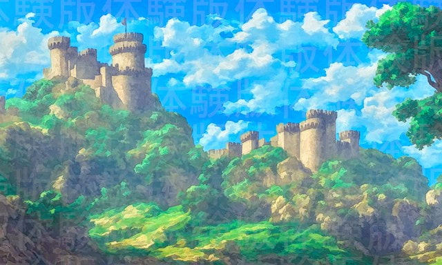 素材工房ML 背景[ファンタジー(城下町)] (102枚)