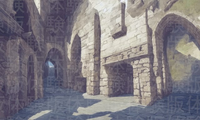 素材工房ML 背景[ファンタジー(城下町)] (102枚)