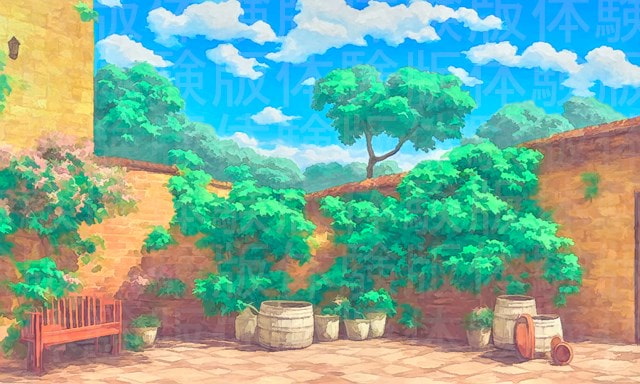 素材工房ML 背景[ファンタジー(城下町)] (102枚)