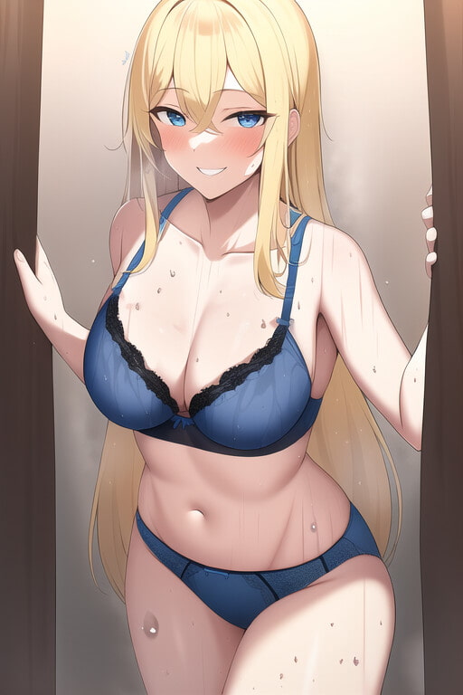 ドスケベ金髪碧眼美少女のえっちなCG集[50枚以上]