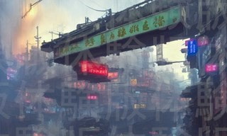 素材工房ML 背景[cyberpunk(ディストピア)] (73枚)