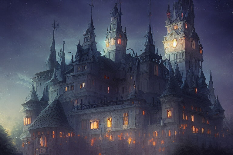 著作権フリー背景美術素材集 : BGArt 05 「幻想世界II」