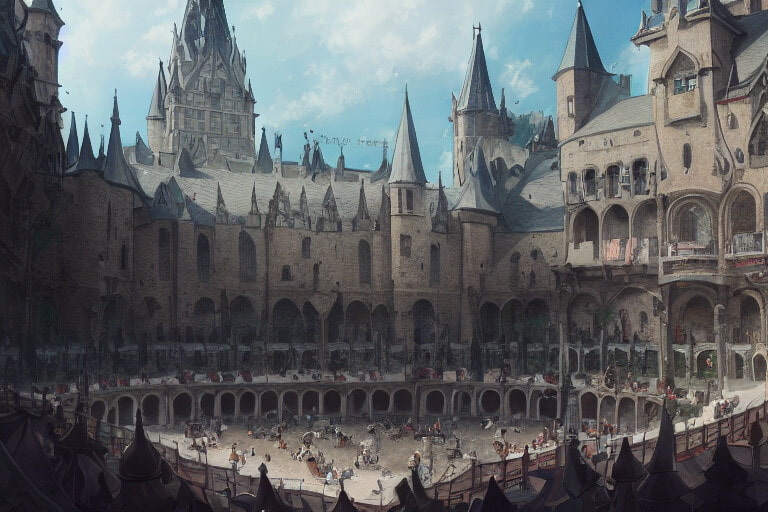 著作権フリー背景美術素材集 : BGArt 05 「幻想世界II」