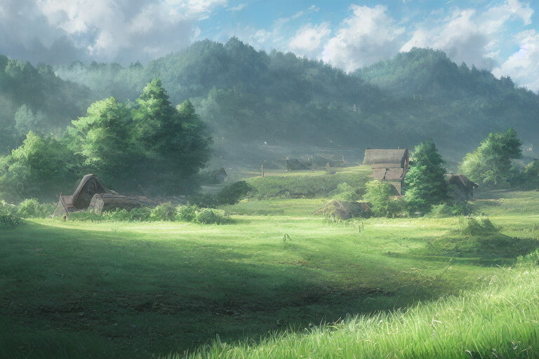 著作権フリー背景美術素材集 : BGArt 05 「幻想世界II」