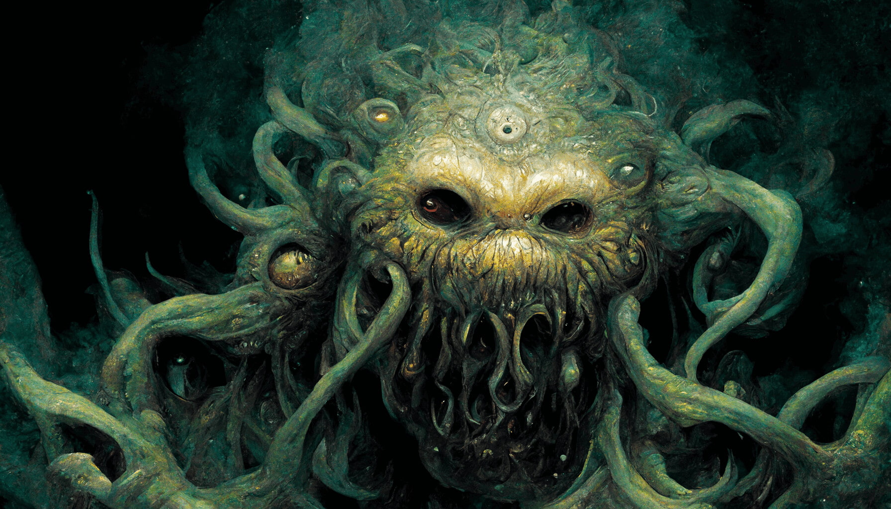 【クトゥルフ神話生物】著作権フリー素材集