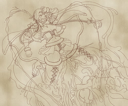 妖精さんの飼われ方6 線画集