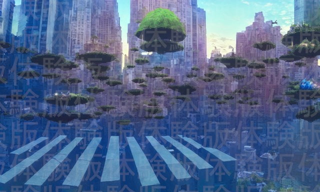 素材工房ML ゲーム素材[未来都市 桃源郷~ユートピア~] (全87枚)