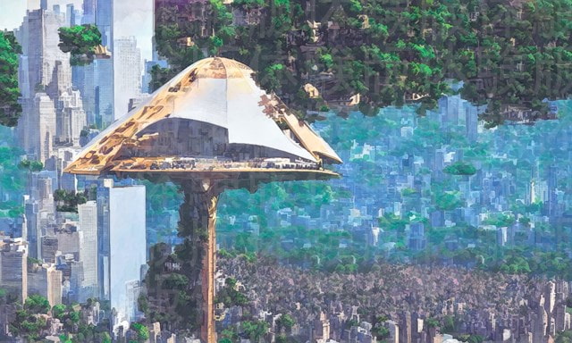 素材工房ML ゲーム素材[未来都市 桃源郷~ユートピア~] (全87枚)