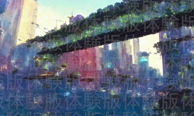 素材工房ML ゲーム素材[未来都市 桃源郷~ユートピア~] (全87枚)