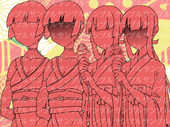 いろいろ使える立ち絵・顔グラ和風ファンタジー女性モブ