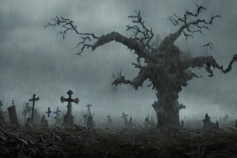 著作権フリー背景美術素材集 : BGArt 06 「ホラー編」