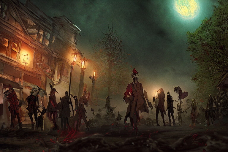 著作権フリー背景美術素材集 : BGArt 06 「ホラー編」