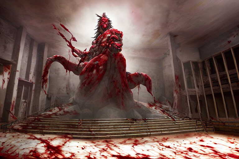 著作権フリー背景美術素材集 : BGArt 06 「ホラー編」