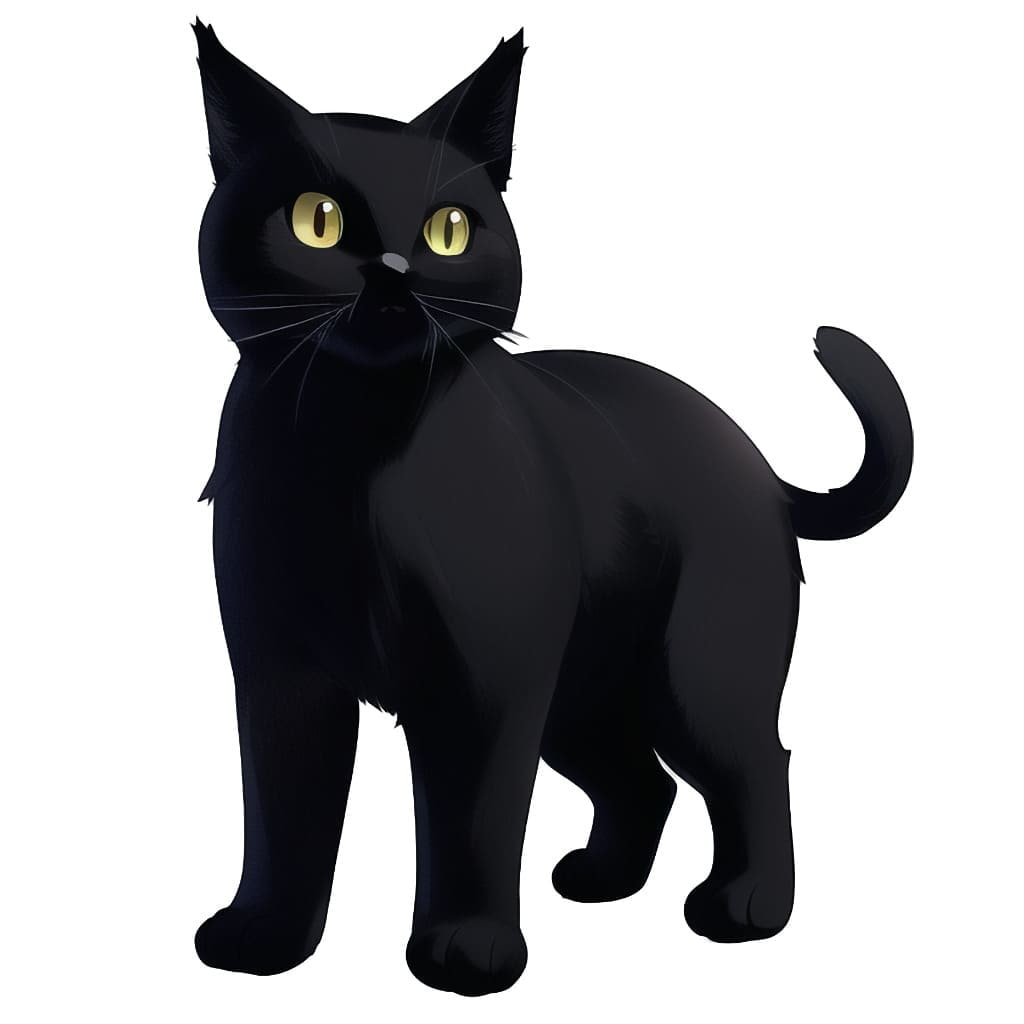 【猫10種類×10】著作権フリーの高解像度イラスト素材(画像100枚)