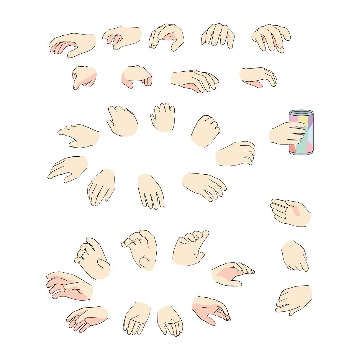 ベクター画像を利用した 効率的なマンガの描き方 執筆開始のための基本素材付