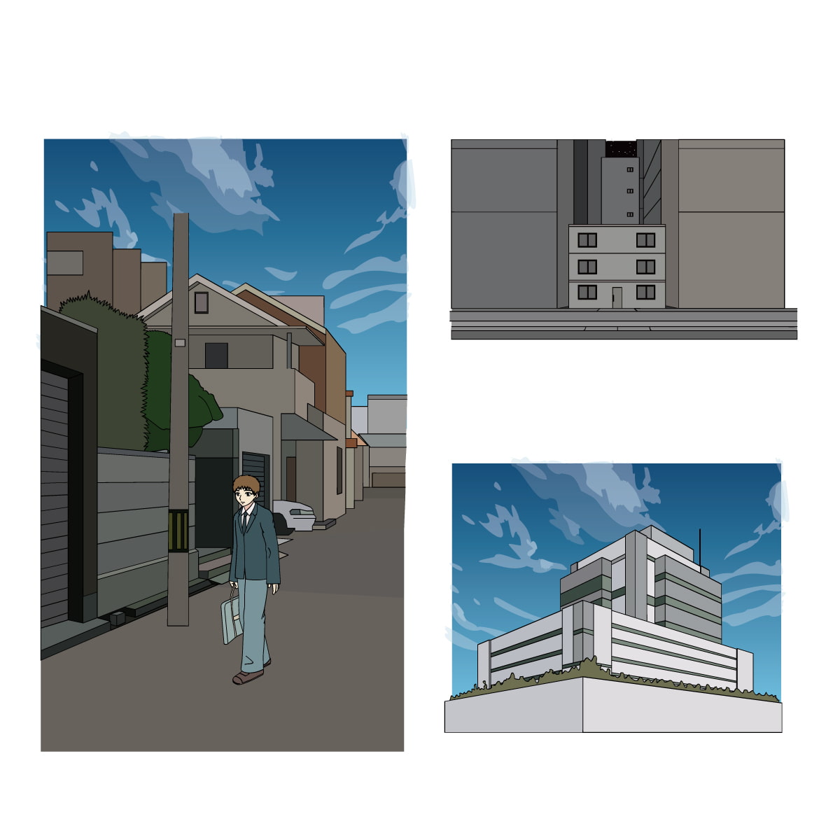 ベクター画像を利用した 効率的なマンガの描き方 執筆開始のための基本素材付