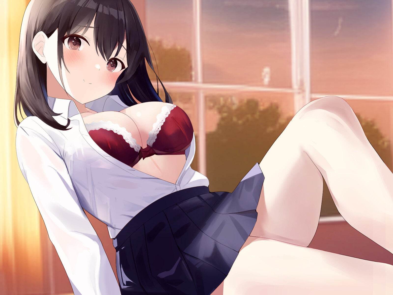 【期間限定100円!!】放課後の読書タイム 同級生の女子とHな検証をします。【KU100】