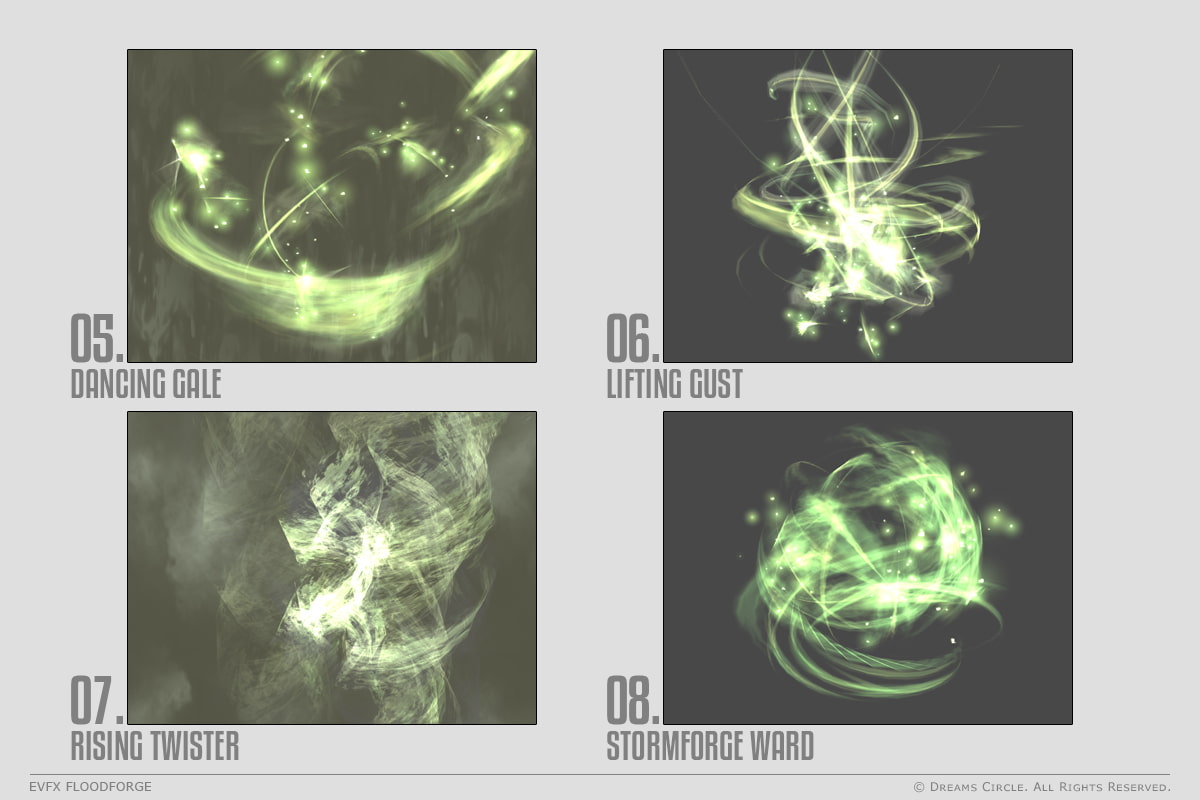 エフェクト素材集:EVFXストームフォージ