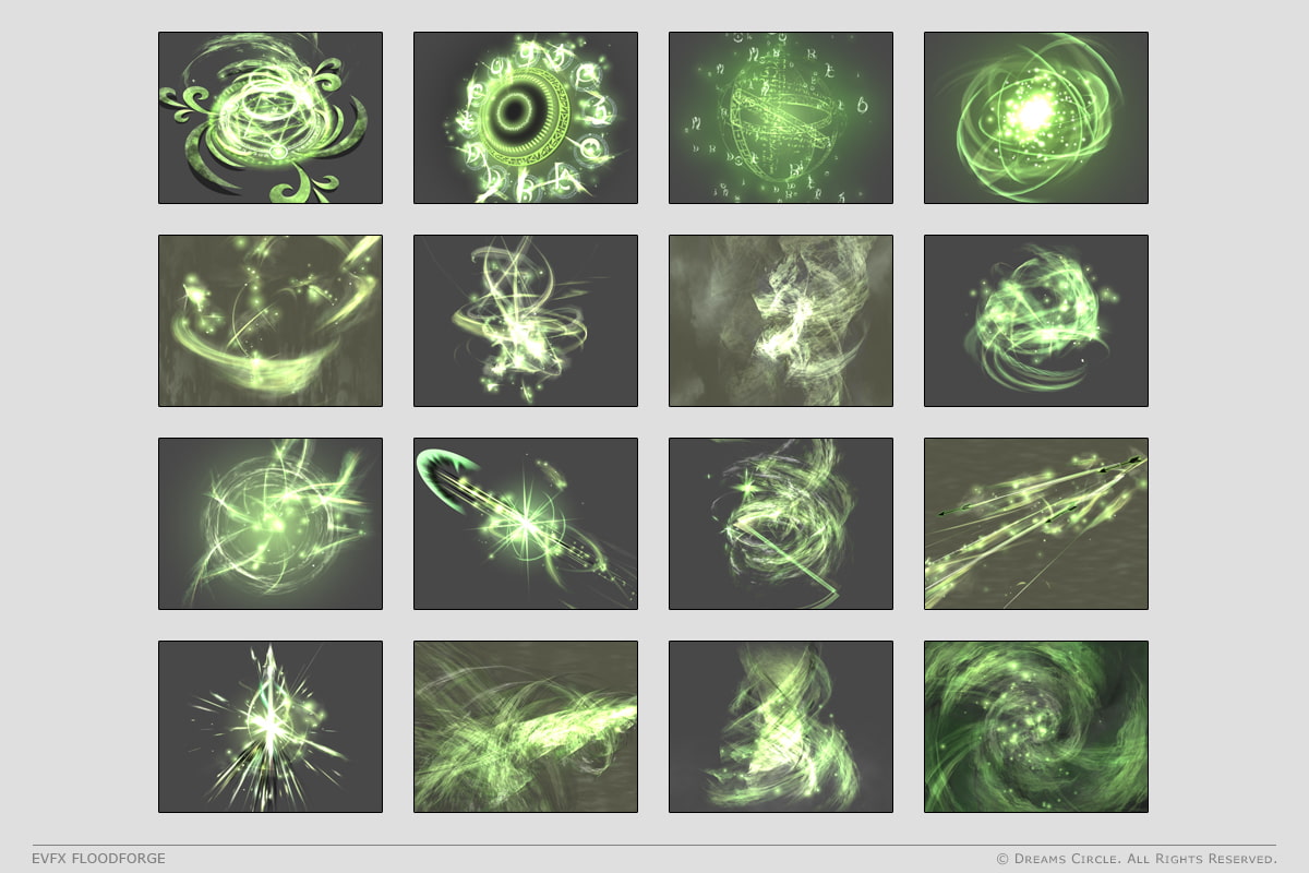 エフェクト素材集:EVFXストームフォージ