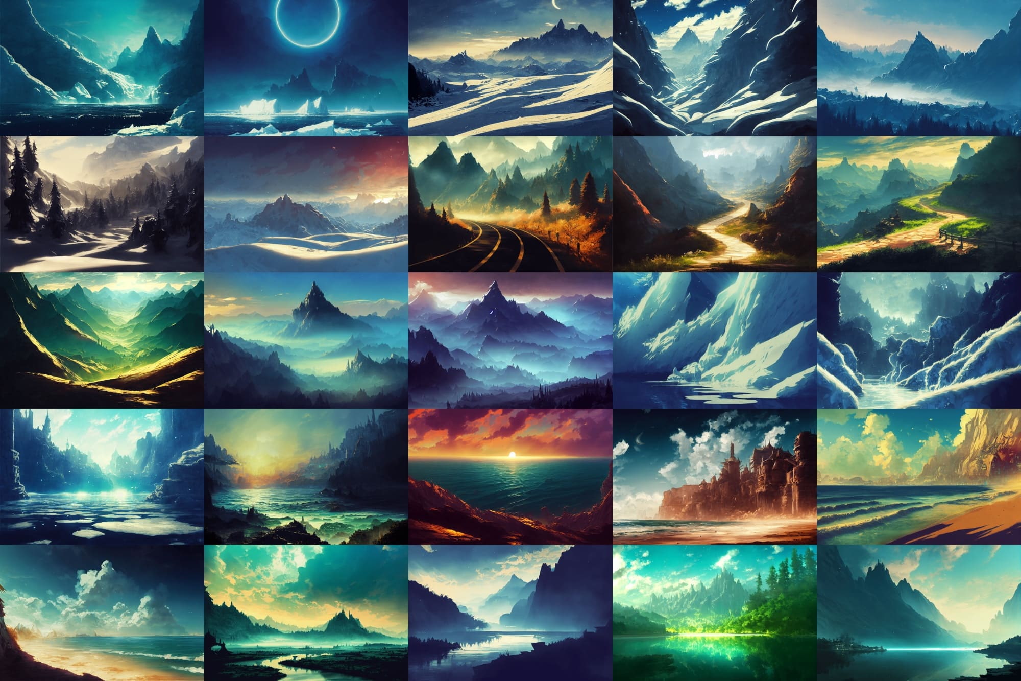 【草原や森や川などの自然系背景】著作権フリーの高解像度画像(100枚)