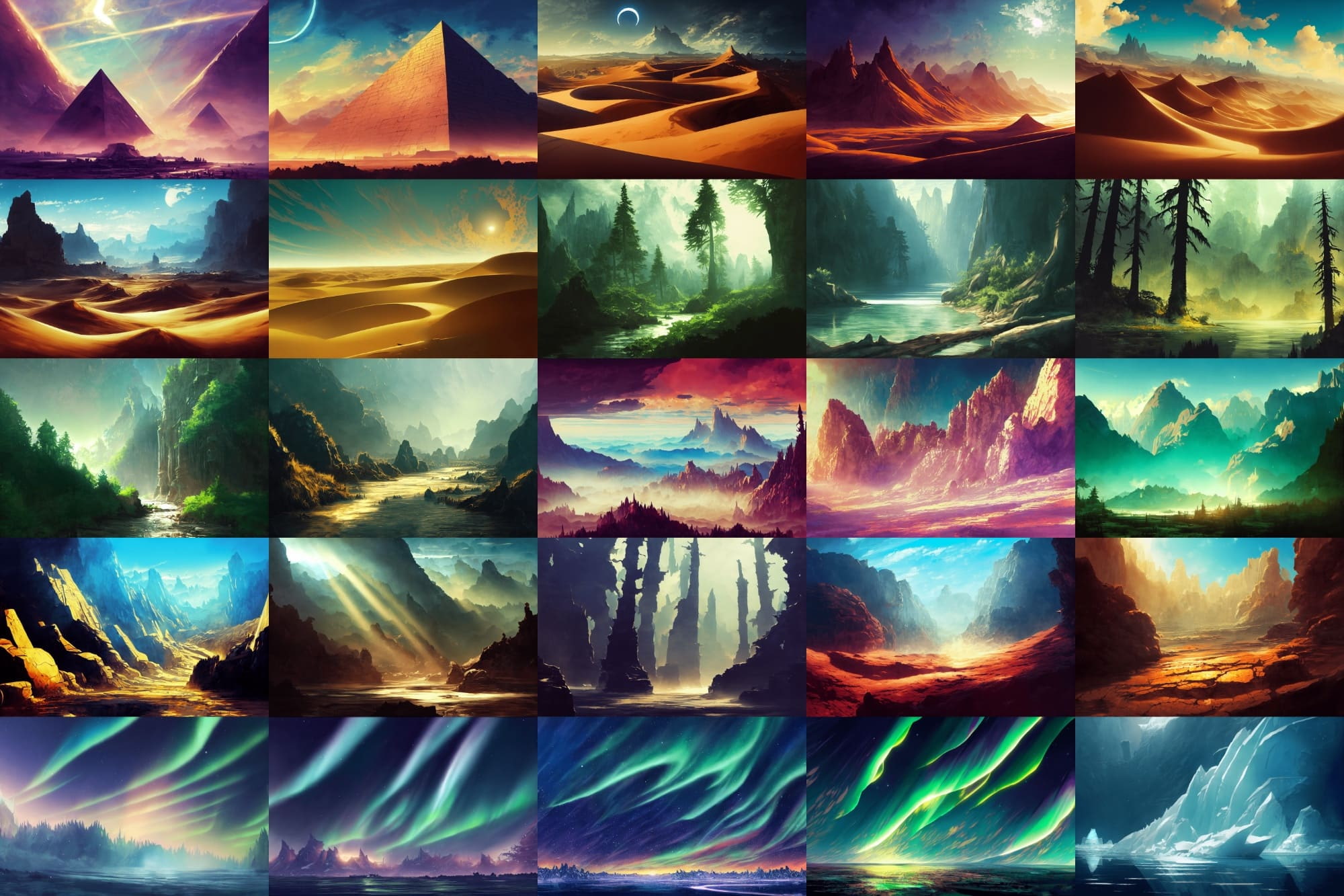 【草原や森や川などの自然系背景】著作権フリーの高解像度画像(100枚)