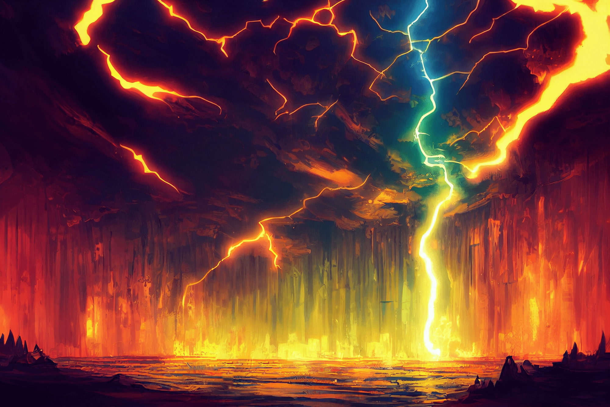 【洞窟などのダンジョン系背景】著作権フリーの高解像度画像(100枚)