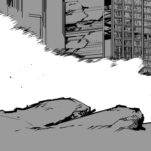 素材をどうぞ『破壊されたアパートメント3』