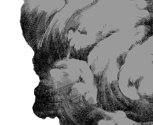 素材をどうぞ『黒煙06』
