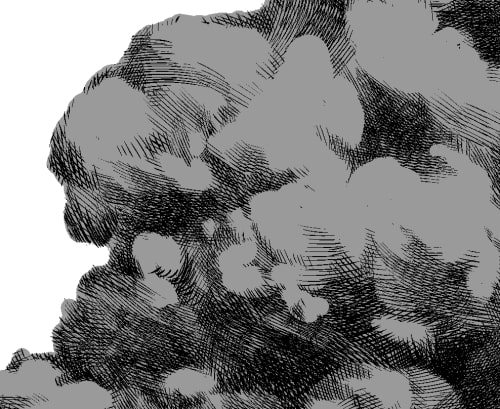 素材をどうぞ『黒煙06』