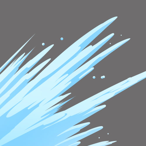 素材をどうぞ『スプラッシュ』