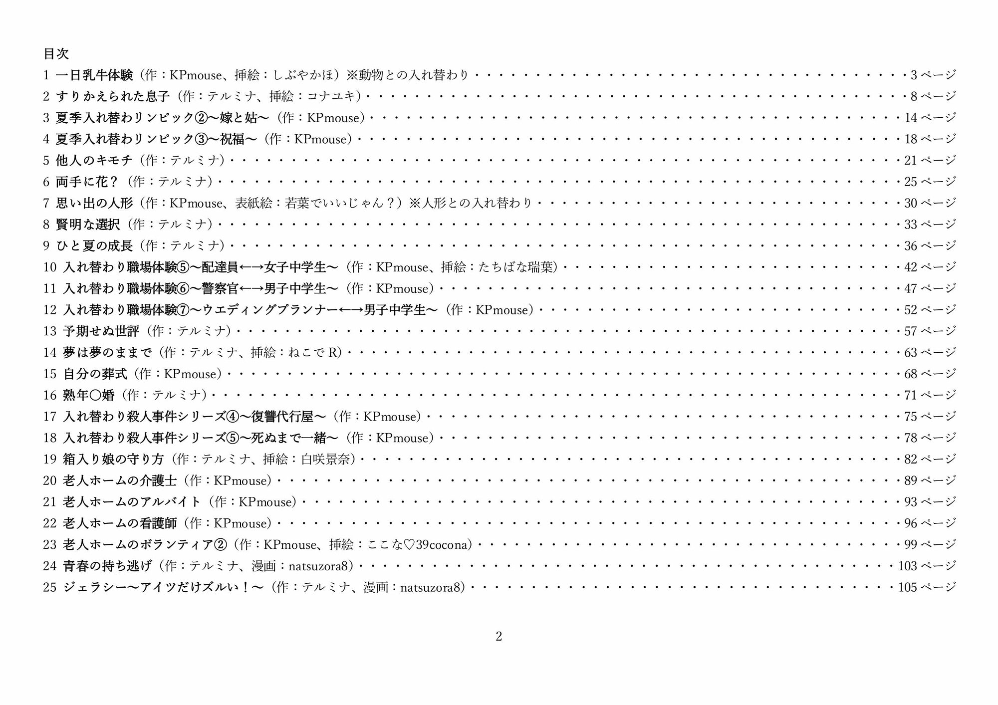 本当は怖い入れ替わり3～オール戻らないエンド～