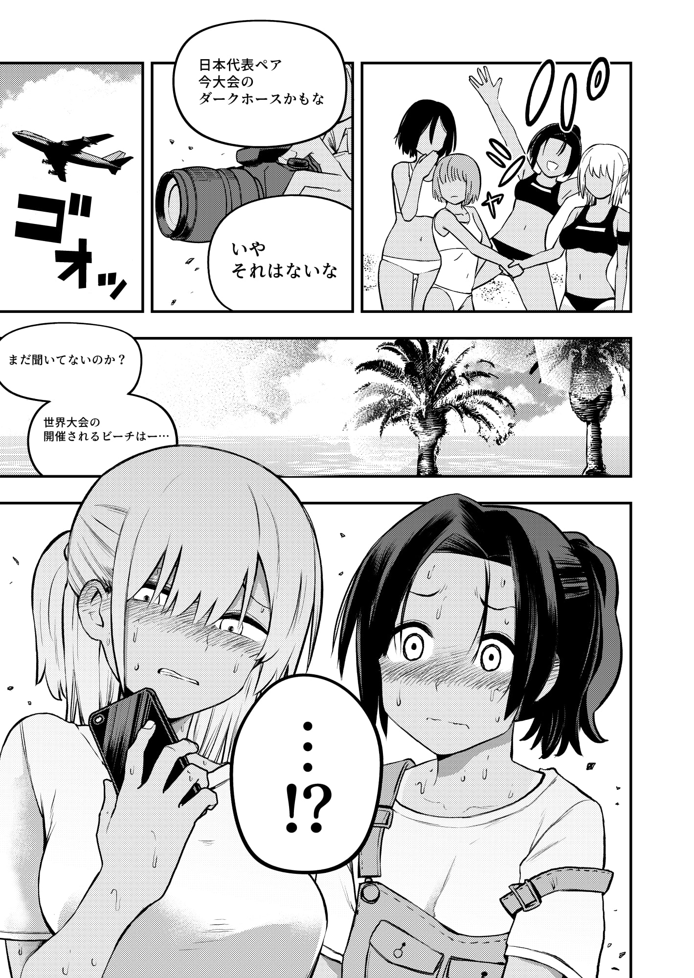 ヌーディストビーチバレー