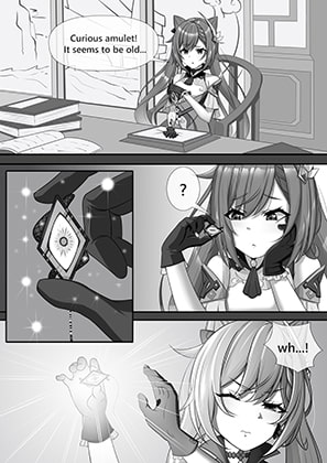 Keqing and the Amulet / 刻晴とお守り