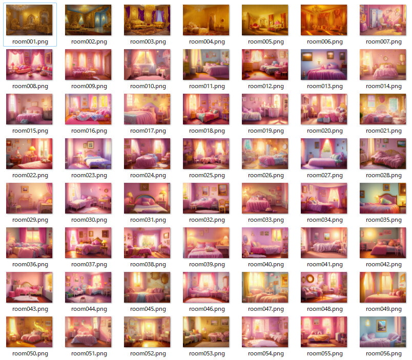 ファンタジーな部屋素材集