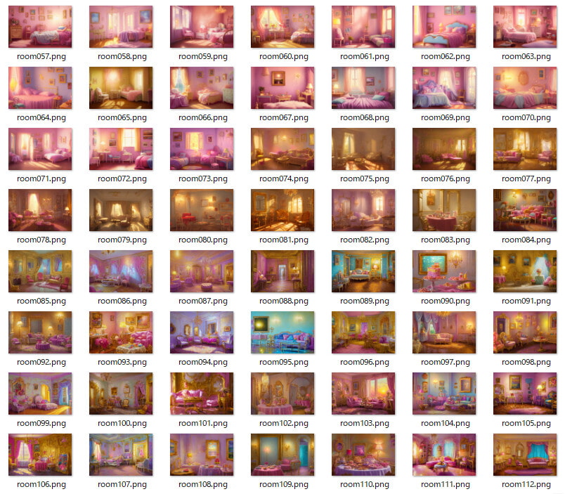 ファンタジーな部屋素材集