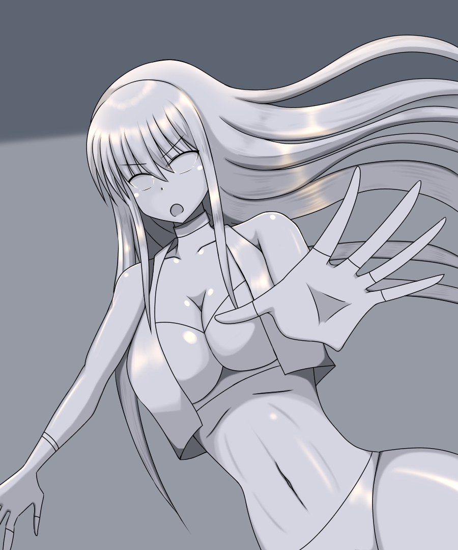 格闘少女、転生先で状態変化バッドエンド