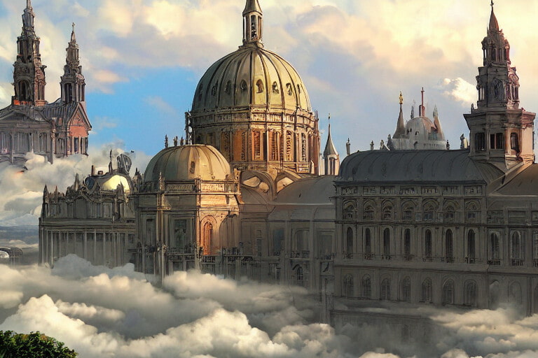 著作権フリー背景美術素材集 : BGArt 08 「幻想世界III」