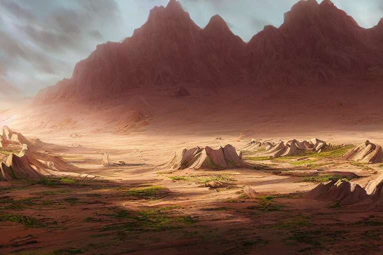 著作権フリー背景美術素材集 : BGArt 08 「幻想世界III」