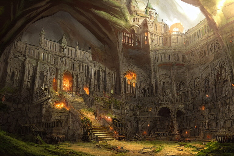 著作権フリー背景美術素材集 : BGArt 08 「幻想世界III」