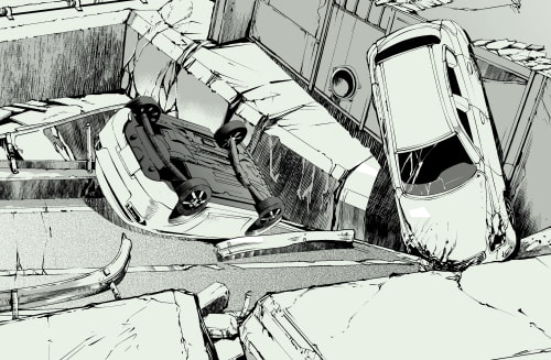 素材をどうぞ『DESTRUCTION4 破壊』