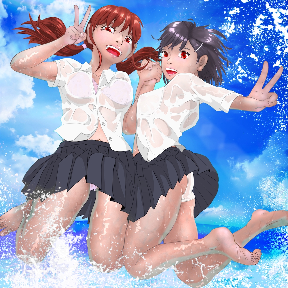 かすみとめいちゃんのジャンプピース【絶望的に透明な少女 巫 架澄】