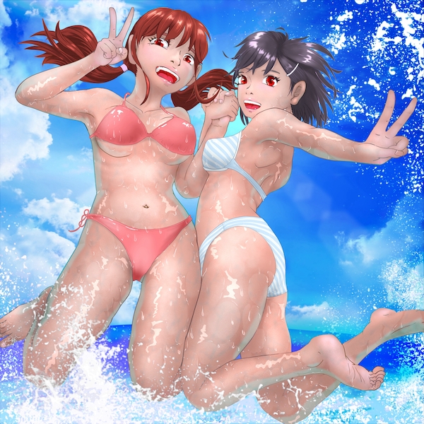 かすみとめいちゃんのジャンプピース【絶望的に透明な少女 巫 架澄】