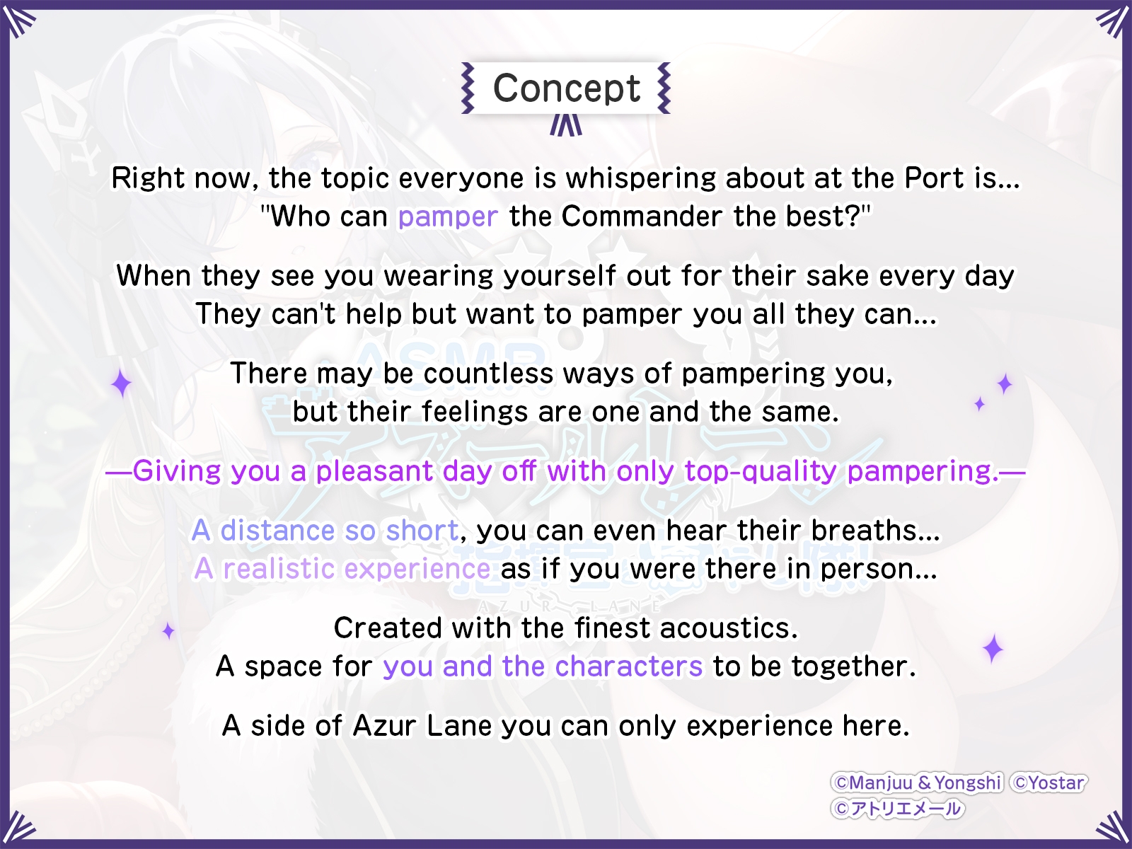 [Azur Lane ASMR] Commander Pampering Team! August von Parseval's Sweet, Sweet Discipline