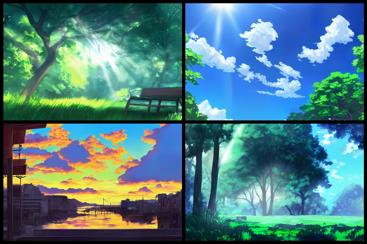 フリー背景素材集「自然・山と海」超高精細ビュー