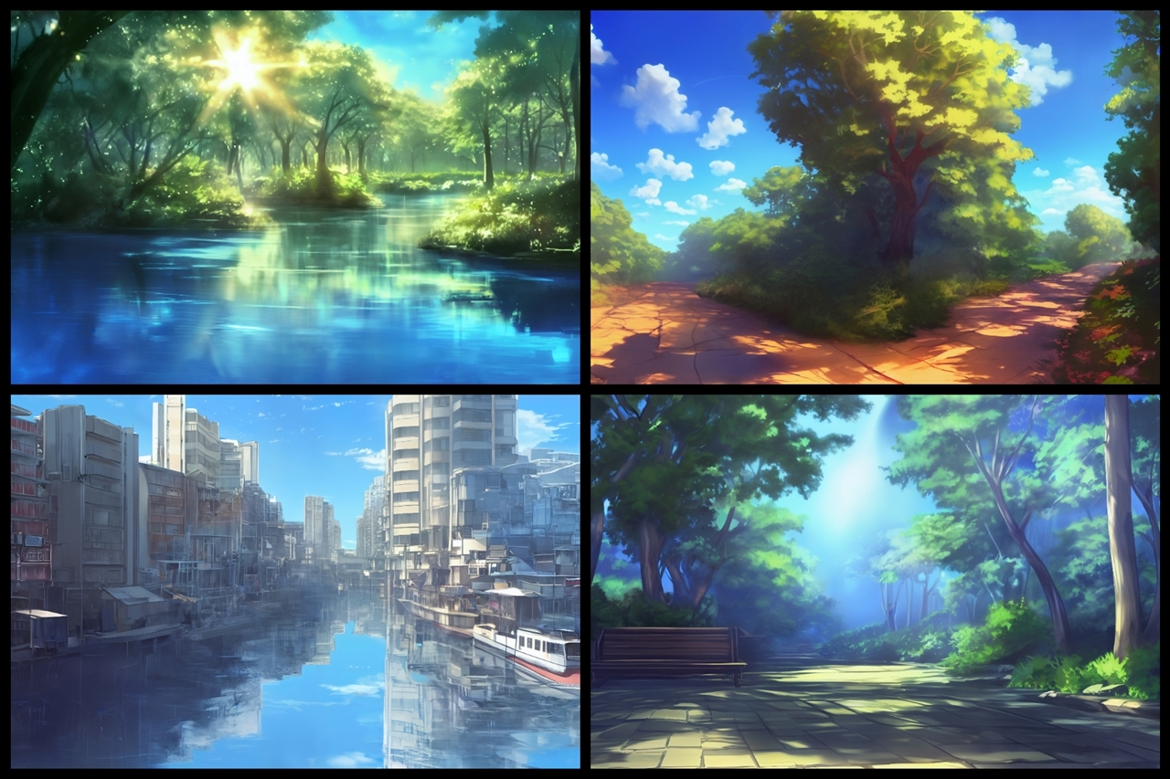 フリー背景素材集「自然・山と海」超高精細ビュー