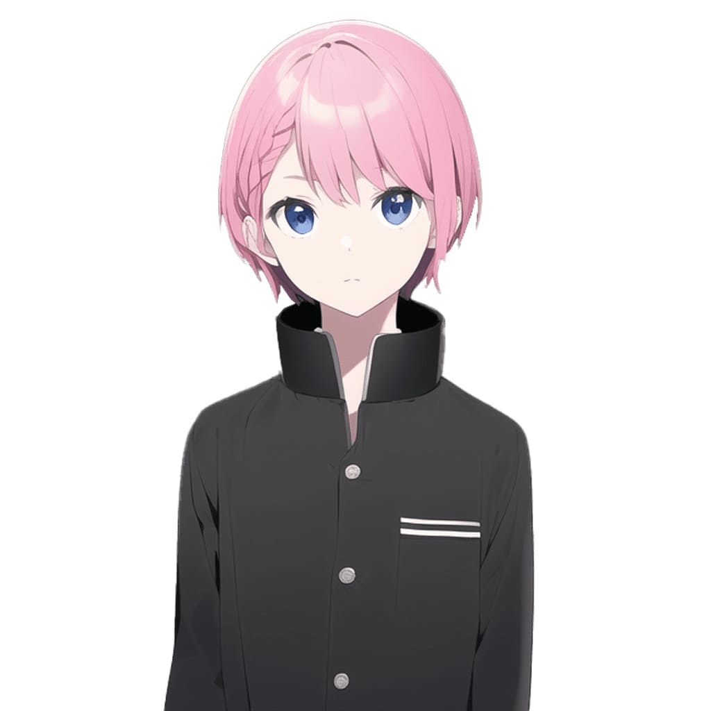 【男子生徒学ラン立ち絵】著作権フリーの高解像度画像素材(100枚)