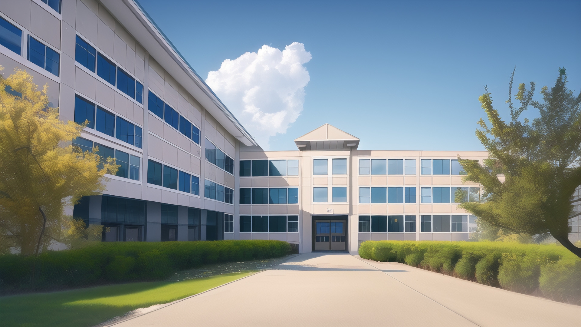 【アニメ調の学校や学園系背景】著作権フリーの高解像度画像(100枚)