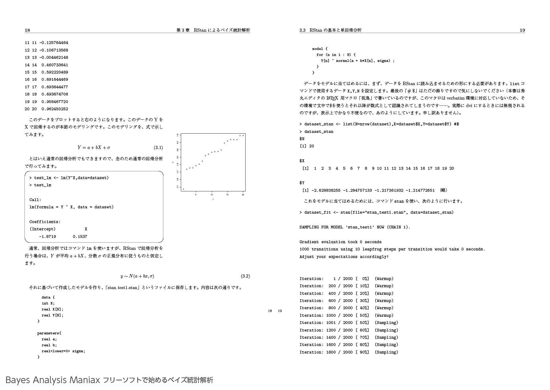 Bayes Analysis Maniax――フリーソフトで始めるベイズ統計解析