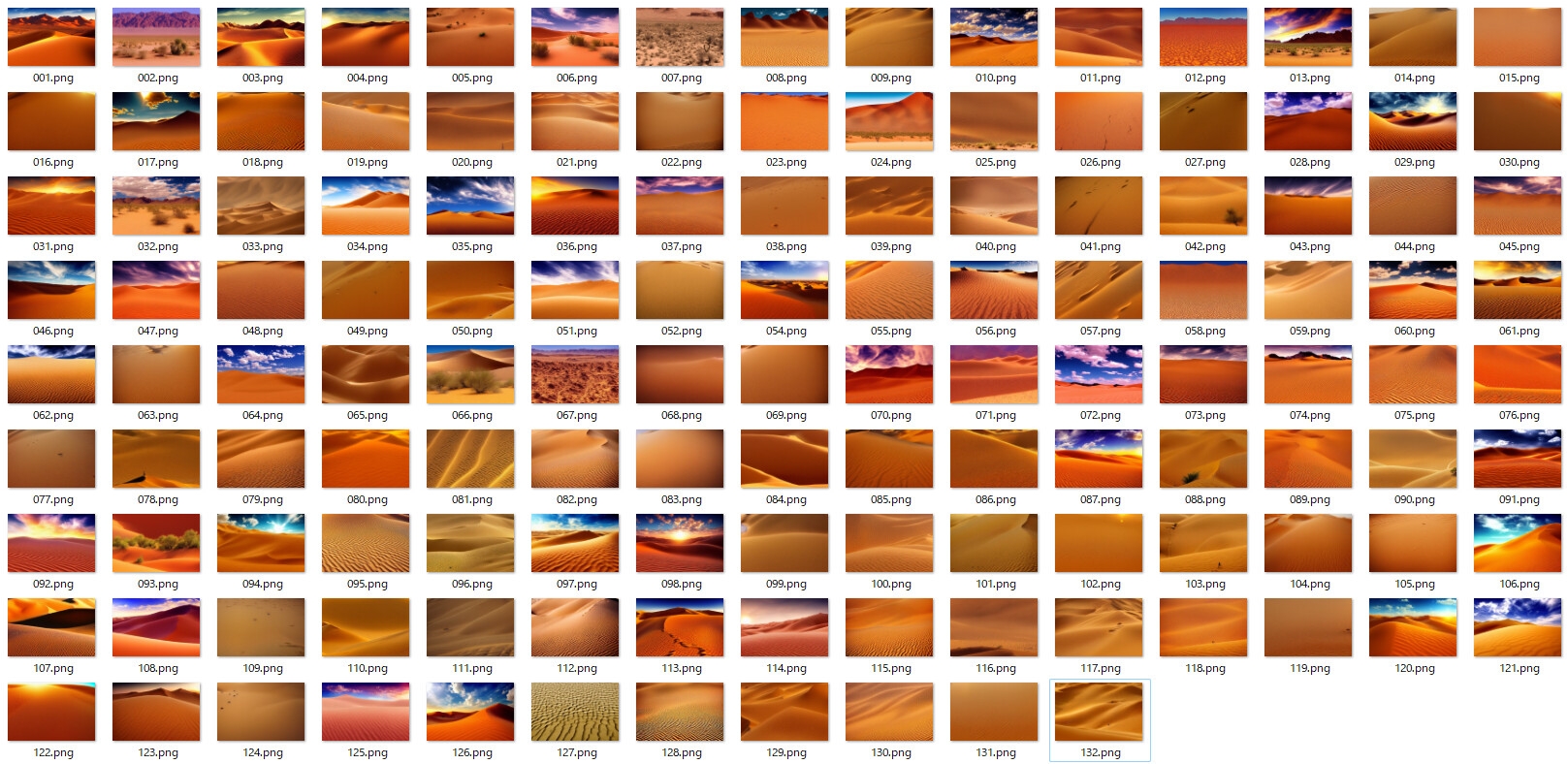 砂漠の背景素材集